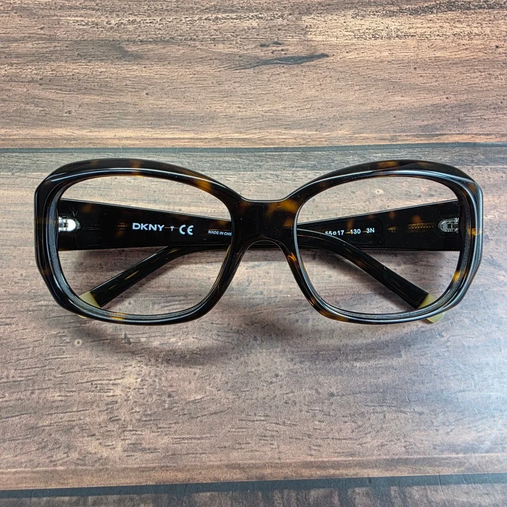 DKNY‎ Tortoise Shell Eyeglasses Frames Women DY 4048 55 17 130 3N FRAMES ONLY